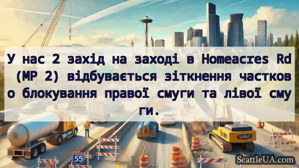 Транспортні новини Сіетла У нас 2 захід на заході в
