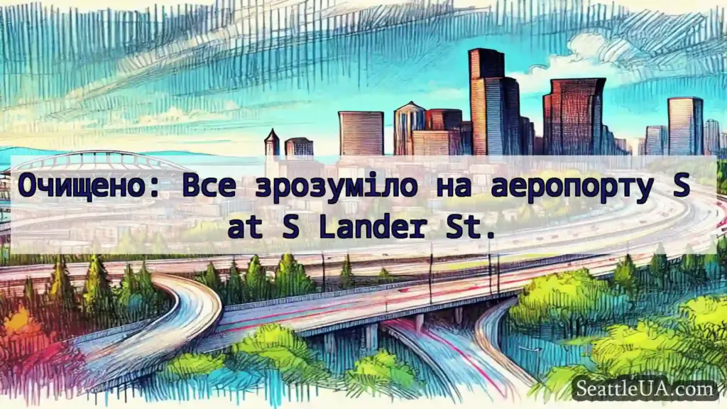 Транспортні новини Сіетла Очищено: Все зрозуміло на