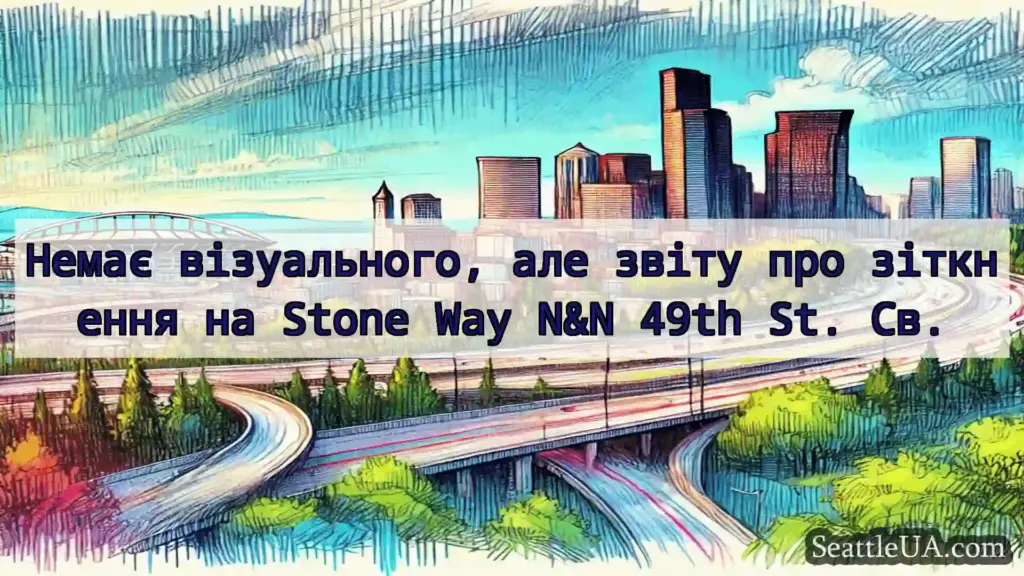 Транспортні новини Сіетла Немає візуального, але звіту про