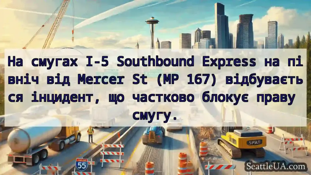 Транспортні новини Сіетла На смугах I-5 Southbound Express
