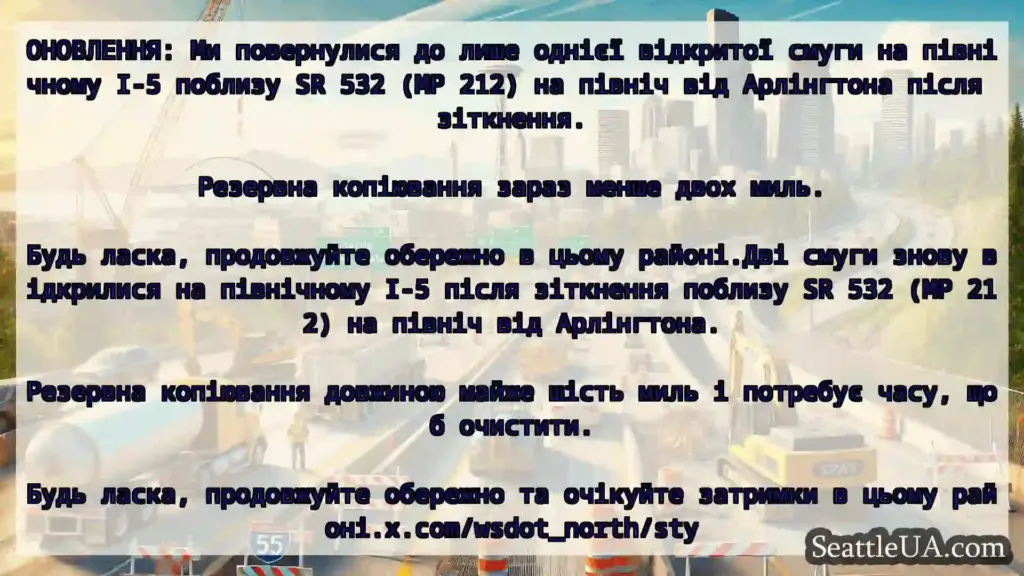 Транспортні новини Сіетла ОНОВЛЕННЯ: Ми повернулися до лише