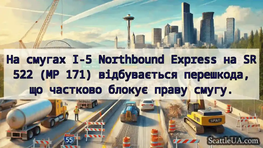 Транспортні новини Сіетла На смугах I-5 Northbound Express