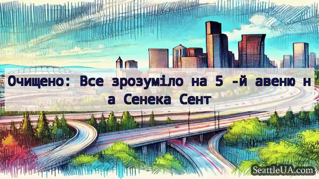 Транспортні новини Сіетла Очищено: Все зрозуміло на 5 -й