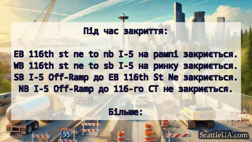 Транспортні новини Сіетла Під час закриття: