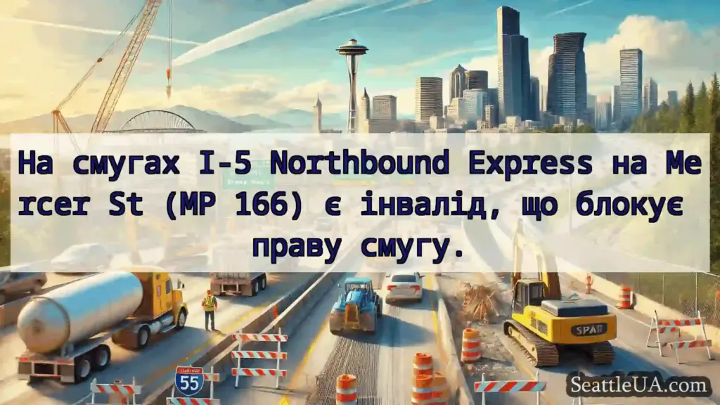 Транспортні новини Сіетла На смугах I-5 Northbound Express