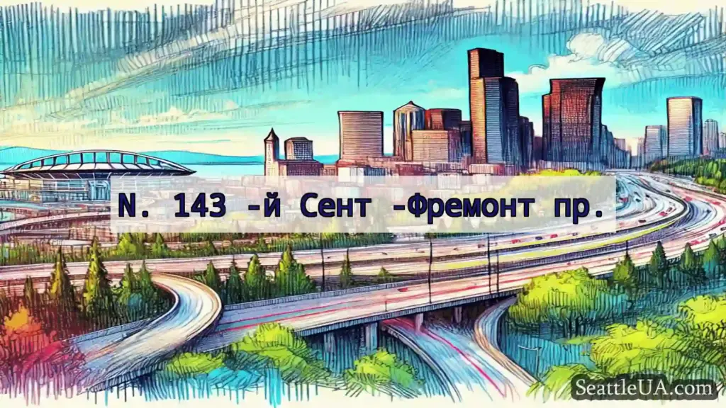 Транспортні новини Сіетла N. 143 -й Сент -Фремонт пр.