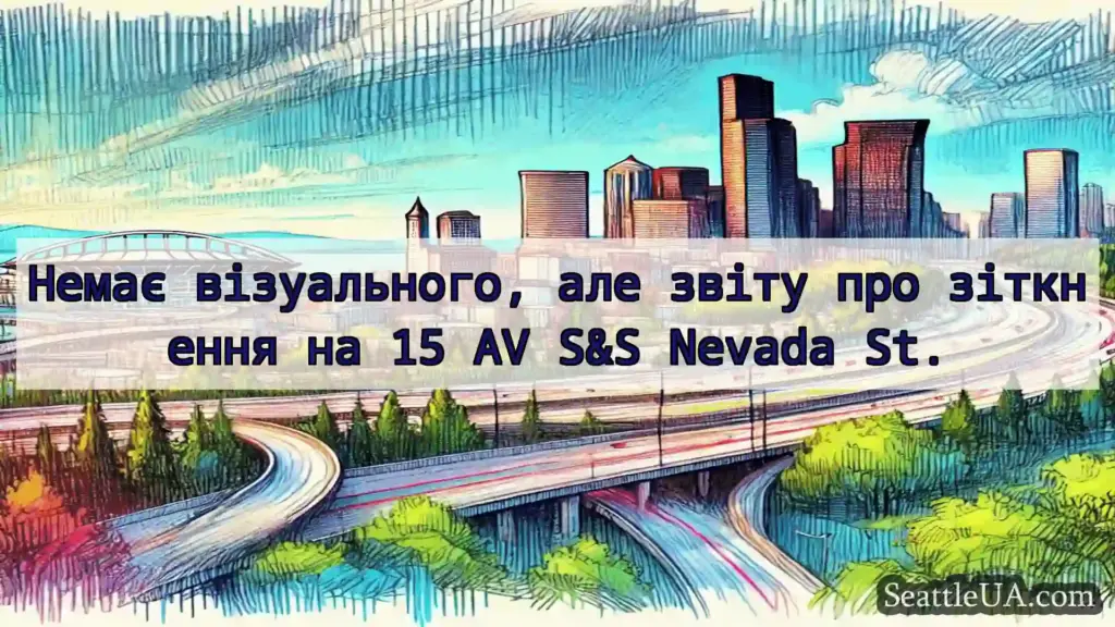Транспортні новини Сіетла Немає візуального, але звіту про