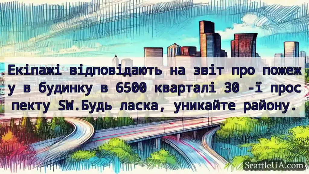 Екіпажі відповідають на звіт про пожежу в будинку