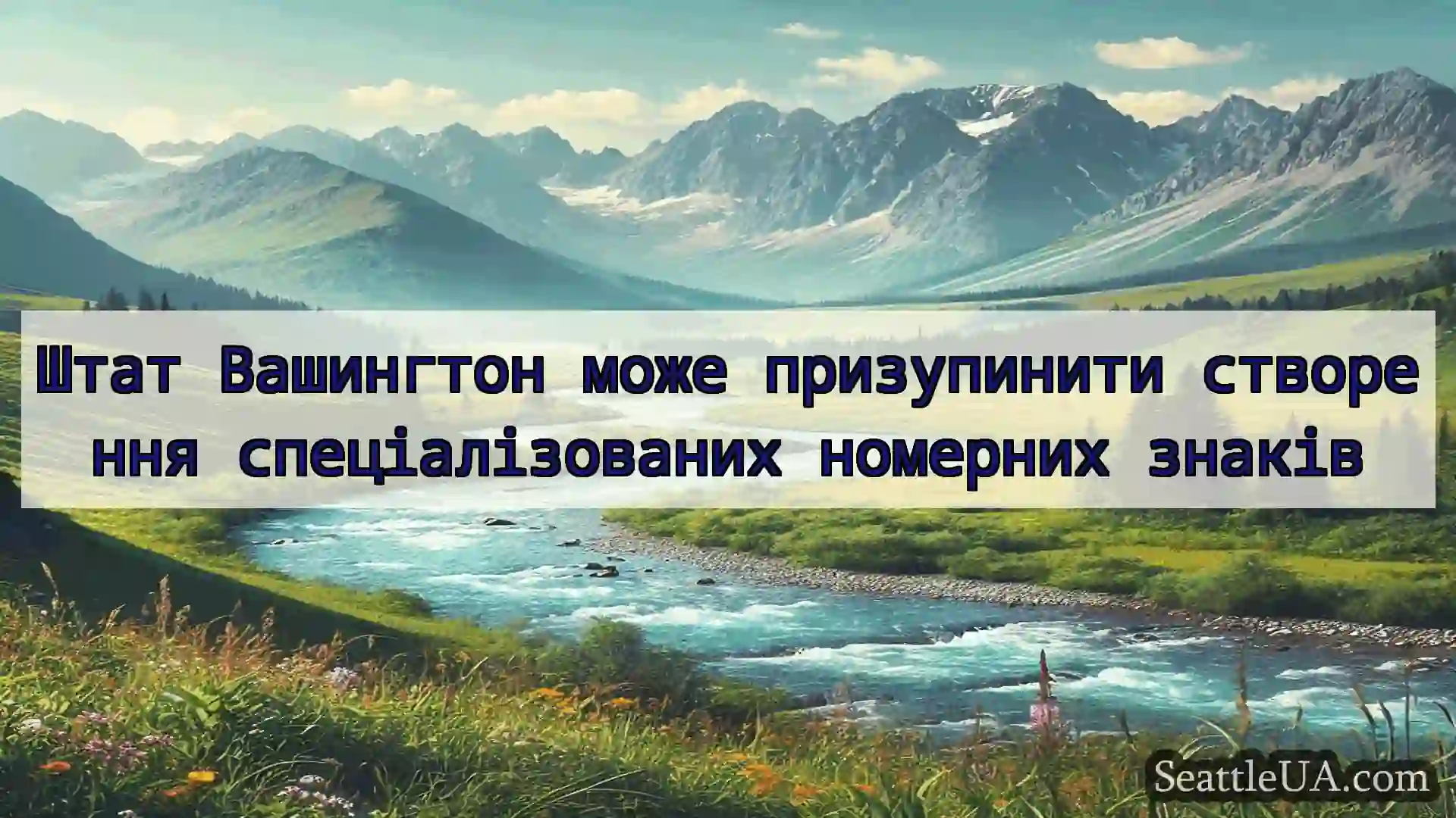 Штат Вашингтон може призупинити створення