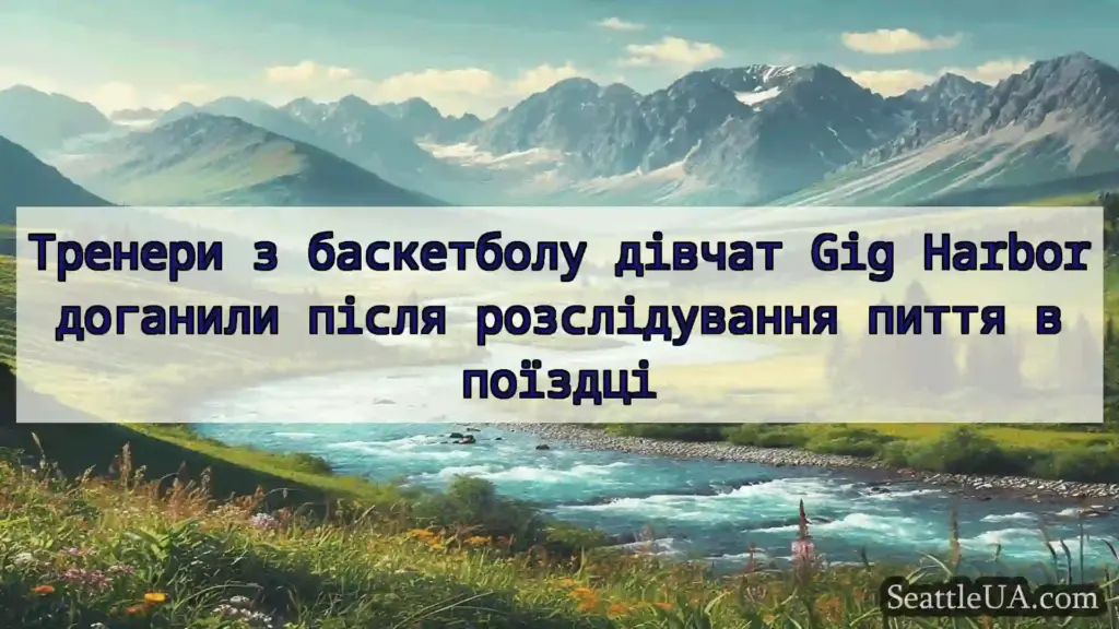 Тренери з баскетболу дівчат Gig Harbor доганили
