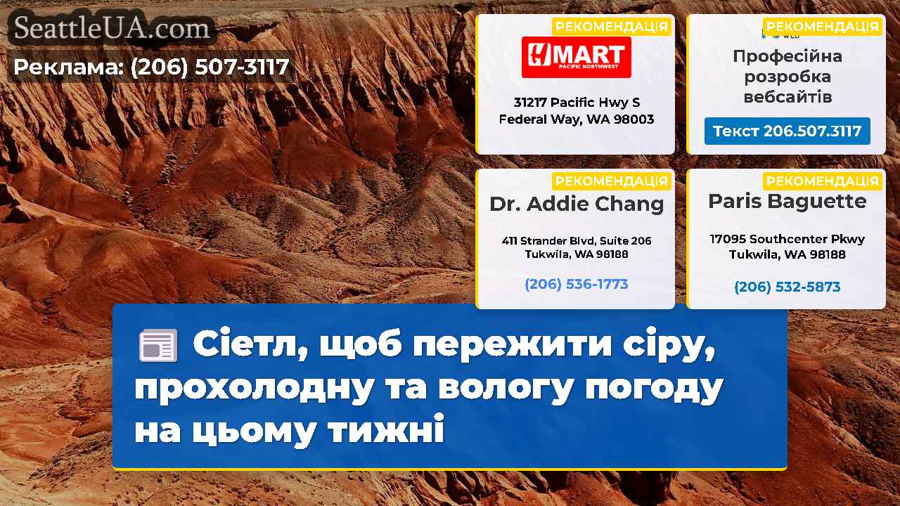 Сіетл, щоб пережити сіру, прохолодну та вологу