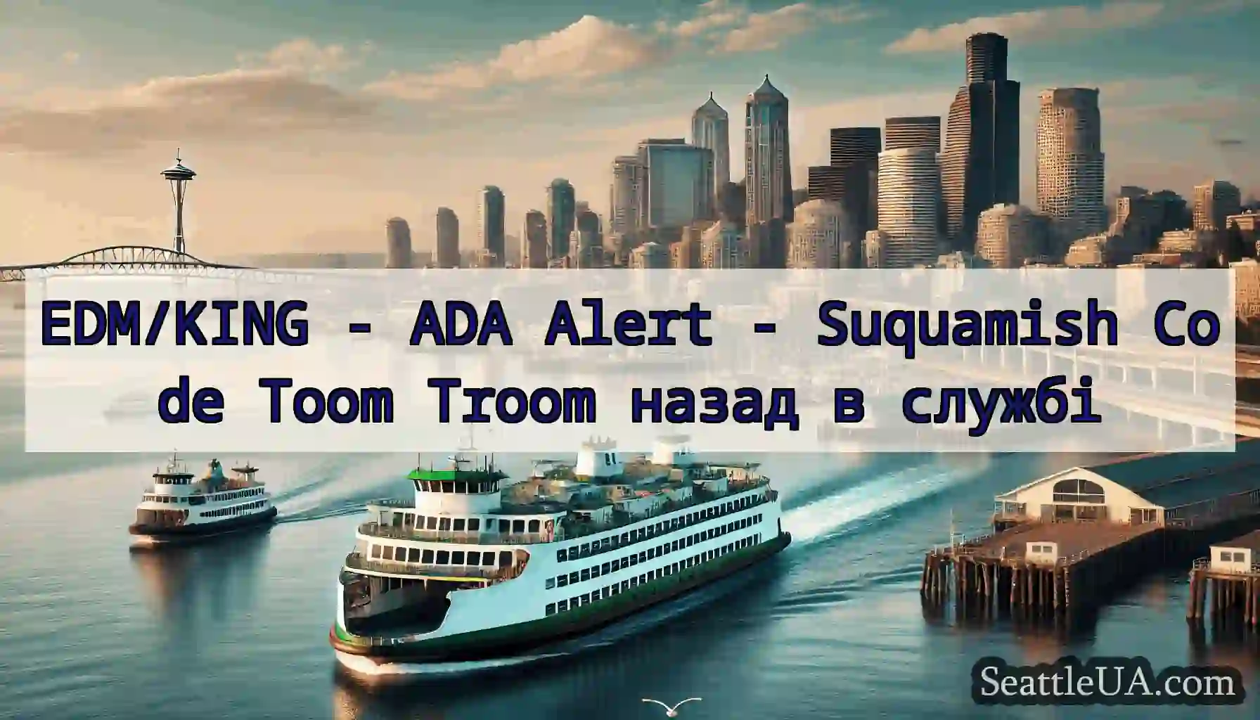 EDM/KING - ADA Alert - Suquamish Code Toom Troom
