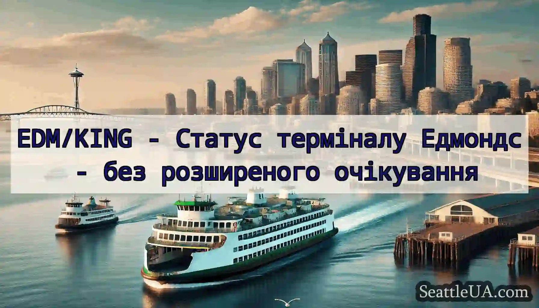 EDM/KING - Статус терміналу Едмондс - без