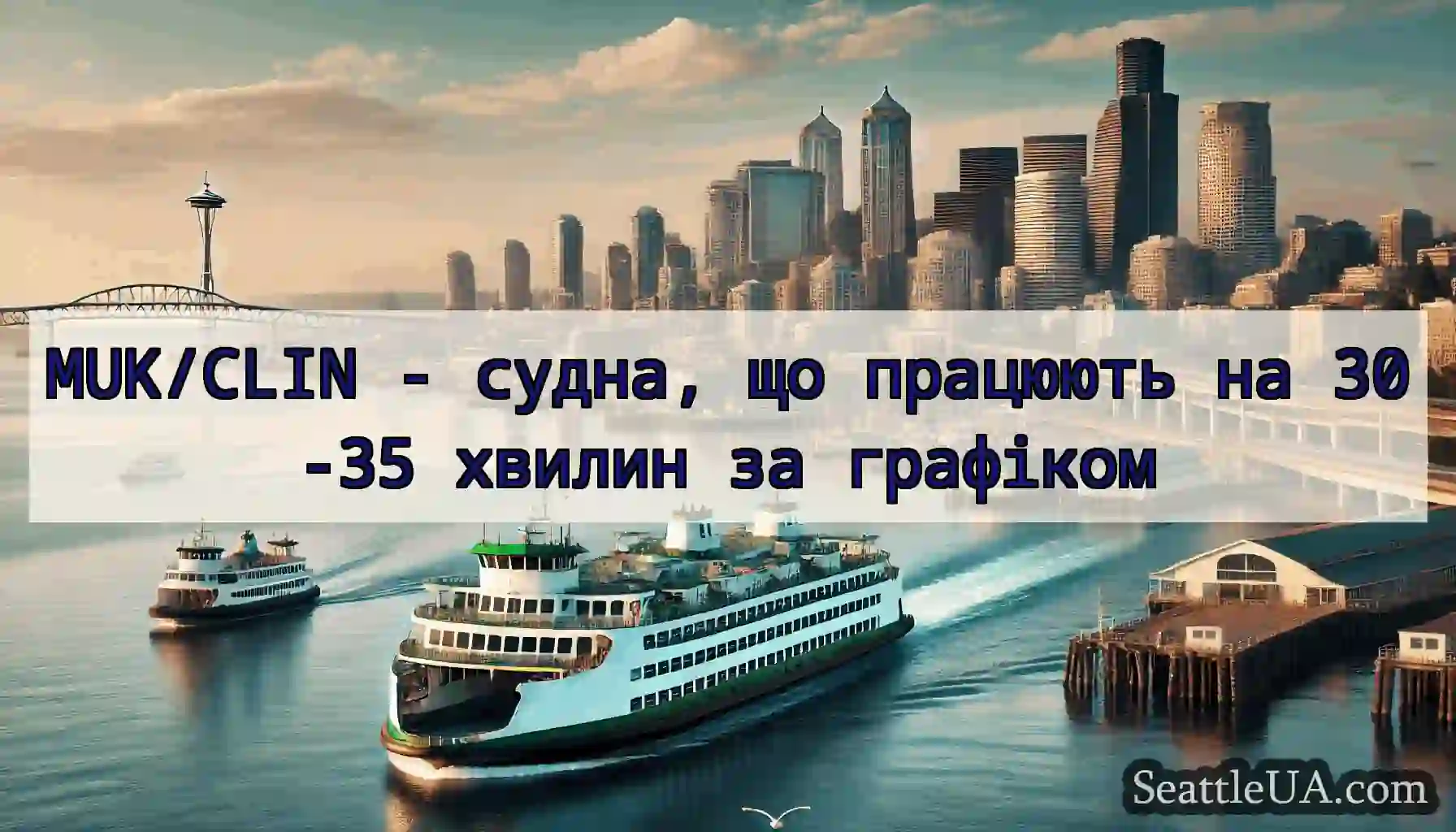 MUK/CLIN - судна, що працюють на 30-35 хвилин за