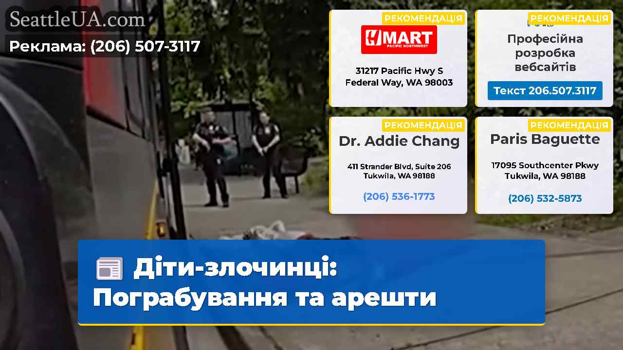 Діти-злочинці: Пограбування та арешти