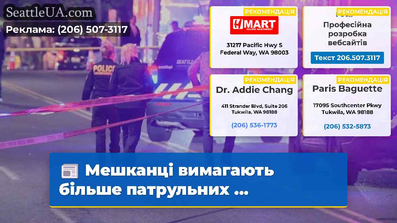 Мешканці вимагають більше патрульних ...
