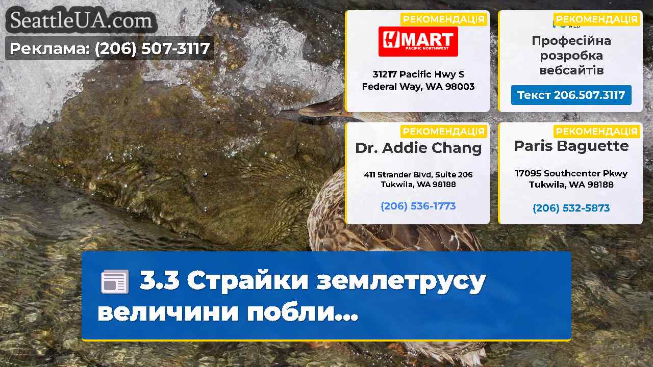 3.3 Страйки землетрусу величини побли...
