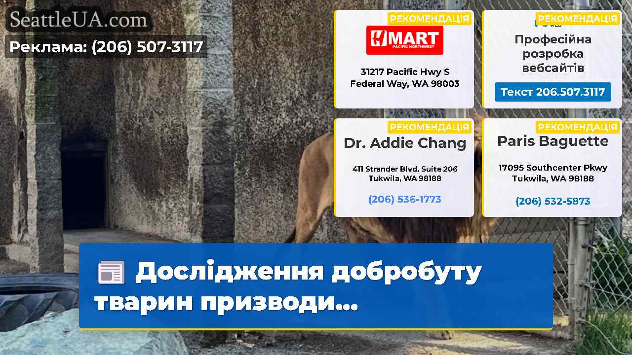 Дослідження добробуту тварин призводи...