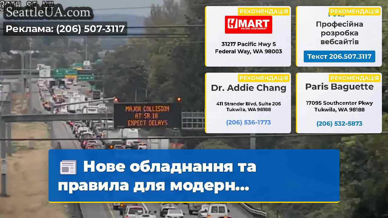 Нове обладнання та правила для модерн…