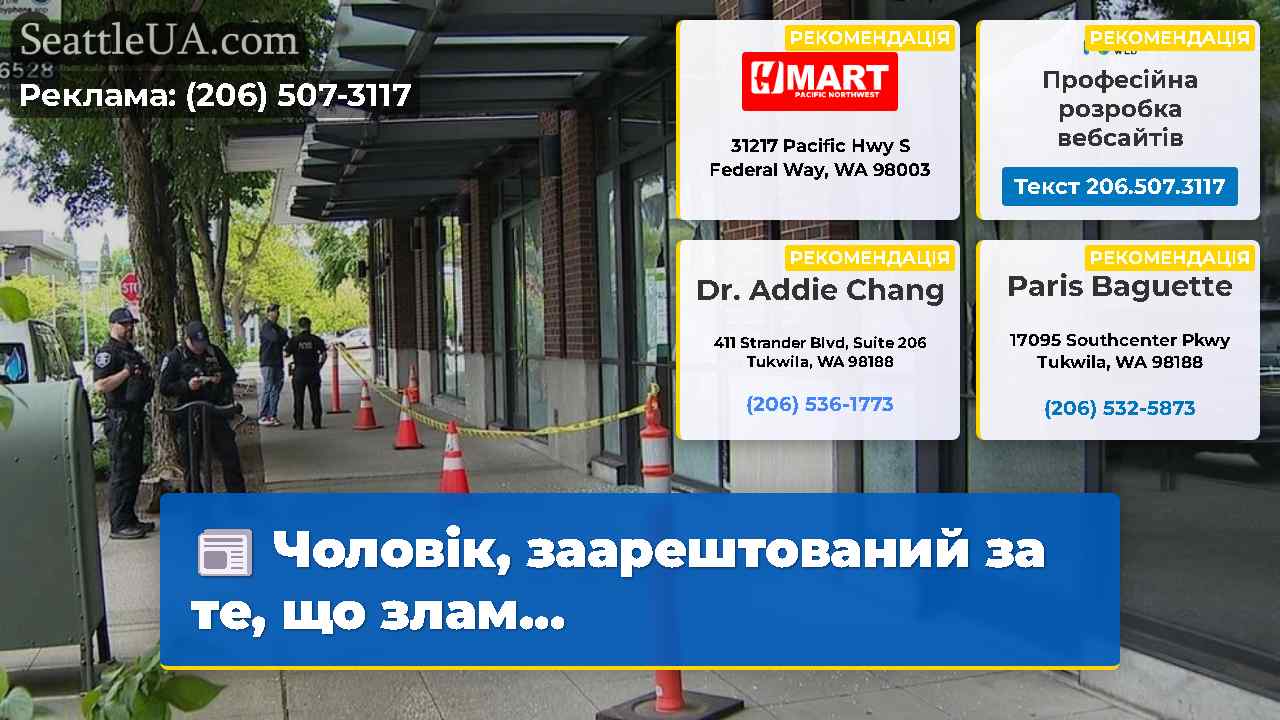 Чоловік, заарештований за те, що злам...