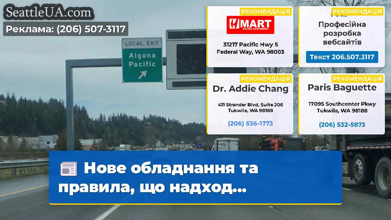 Нове обладнання та правила що надход…