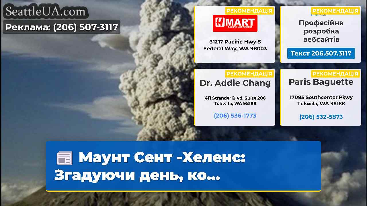 Маунт Сент -Хеленс: Згадуючи день, ко...