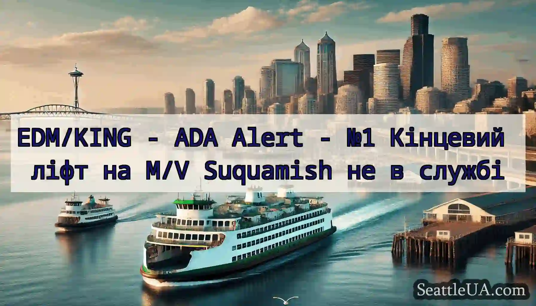 EDM/KING - ADA Alert - №1 Кінцевий ліфт на M/V
