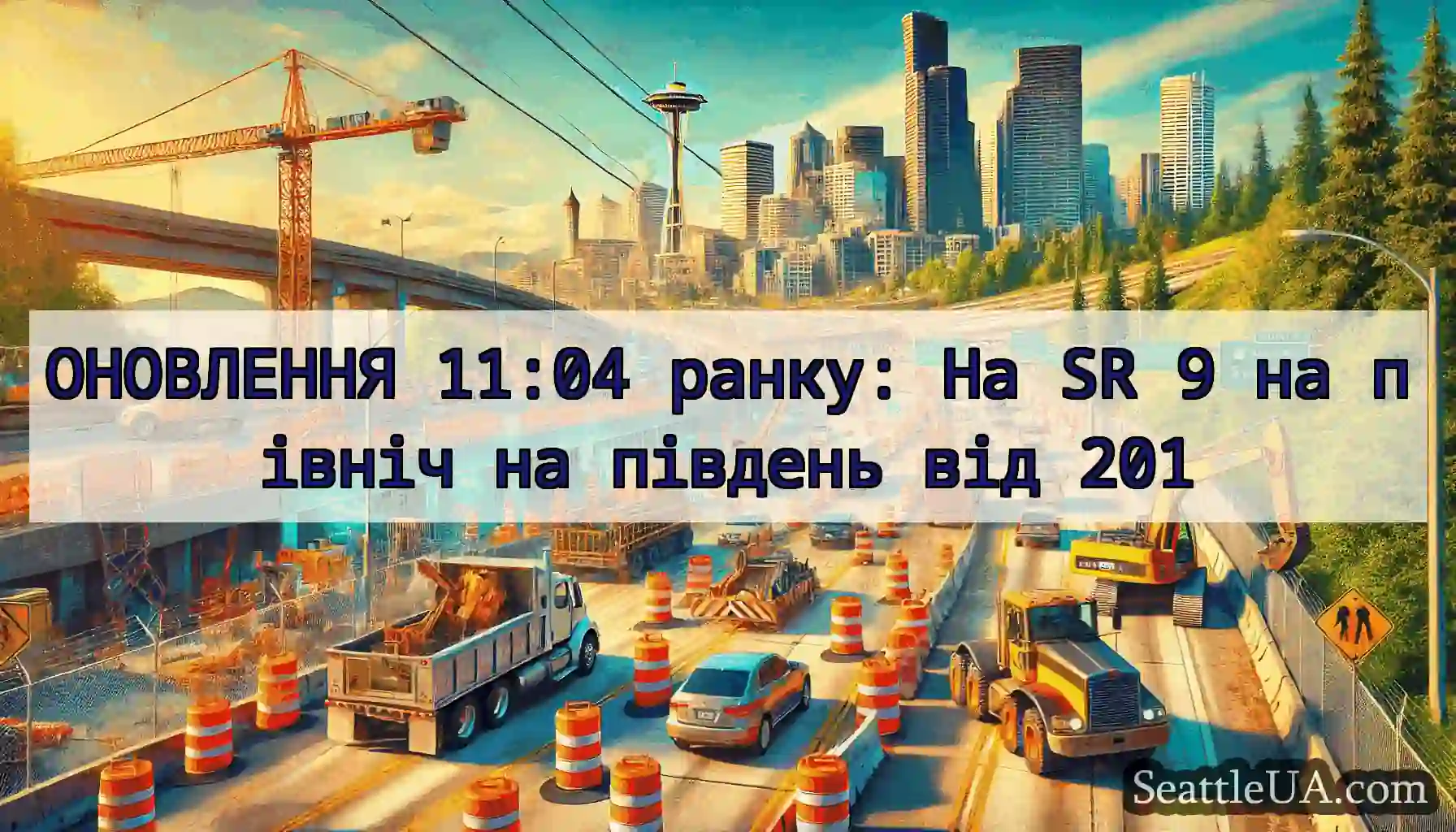 ОНОВЛЕННЯ 11:04 ранку: На SR 9 на північ на
