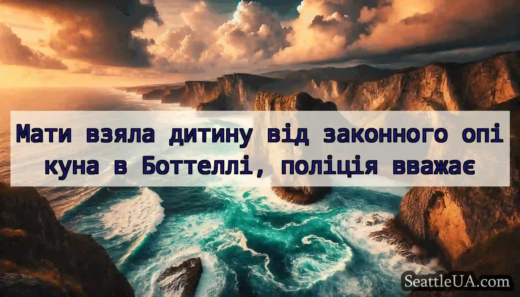 Мати взяла дитину від законного опікуна в