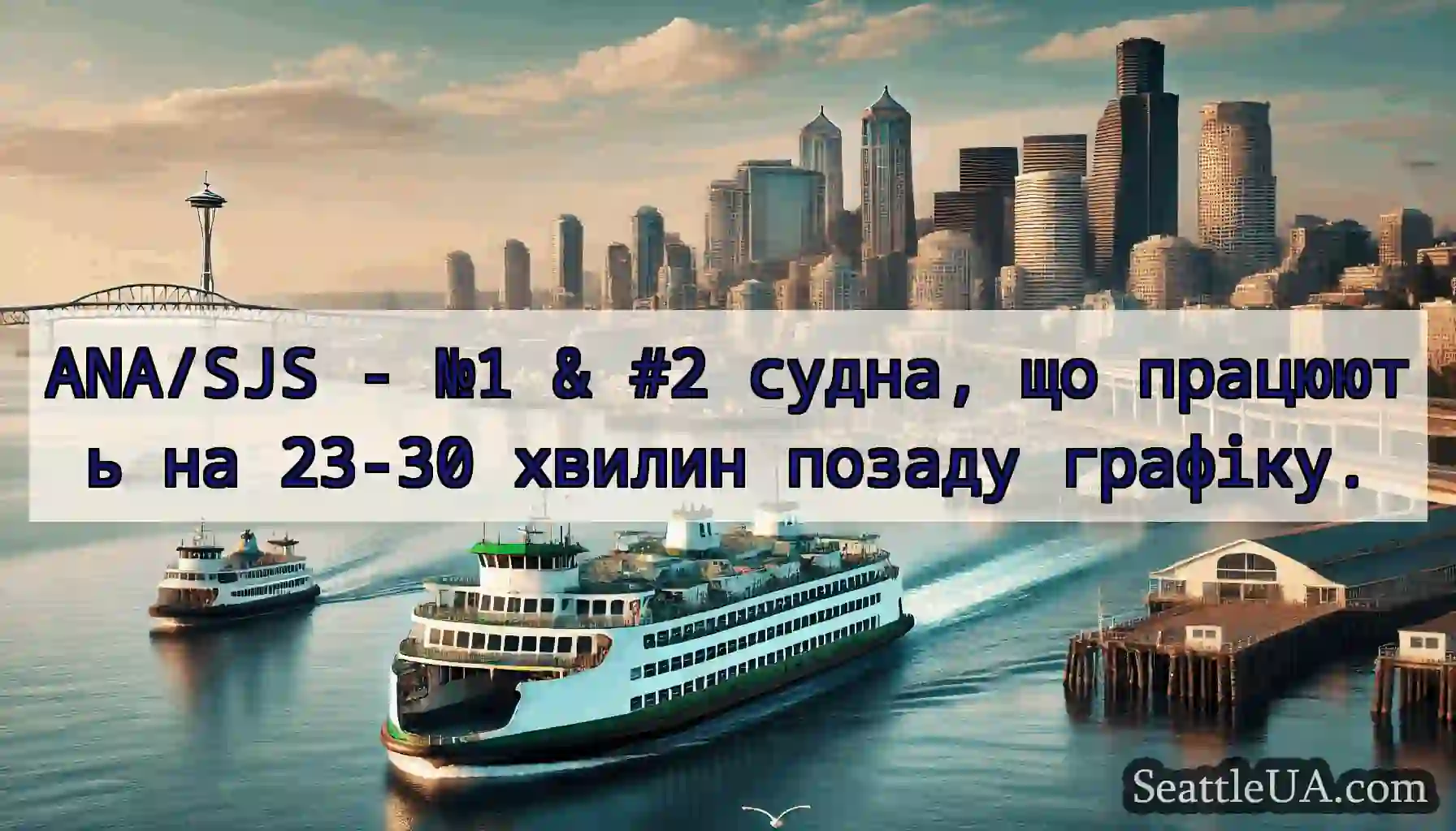 ANA/SJS - №1 & #2 судна, що працюють на 23-30