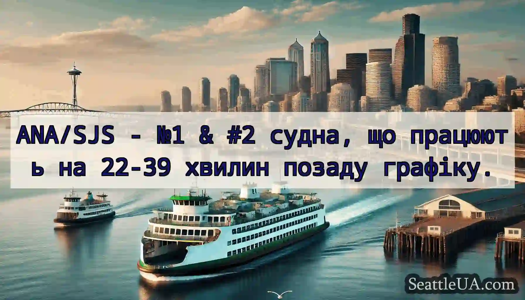 ANA/SJS - №1 & #2 судна, що працюють на 22-39