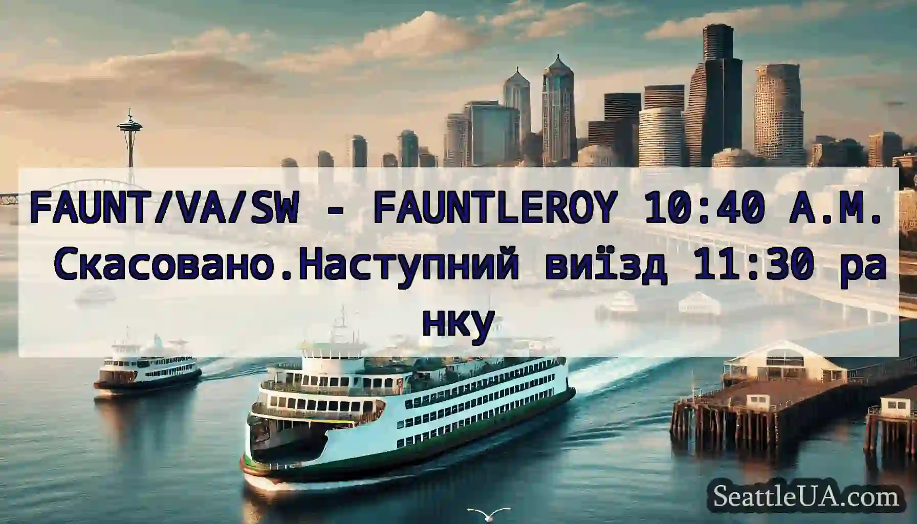 FAUNT/VA/SW - FAUNTLEROY 10:40 А.М.
