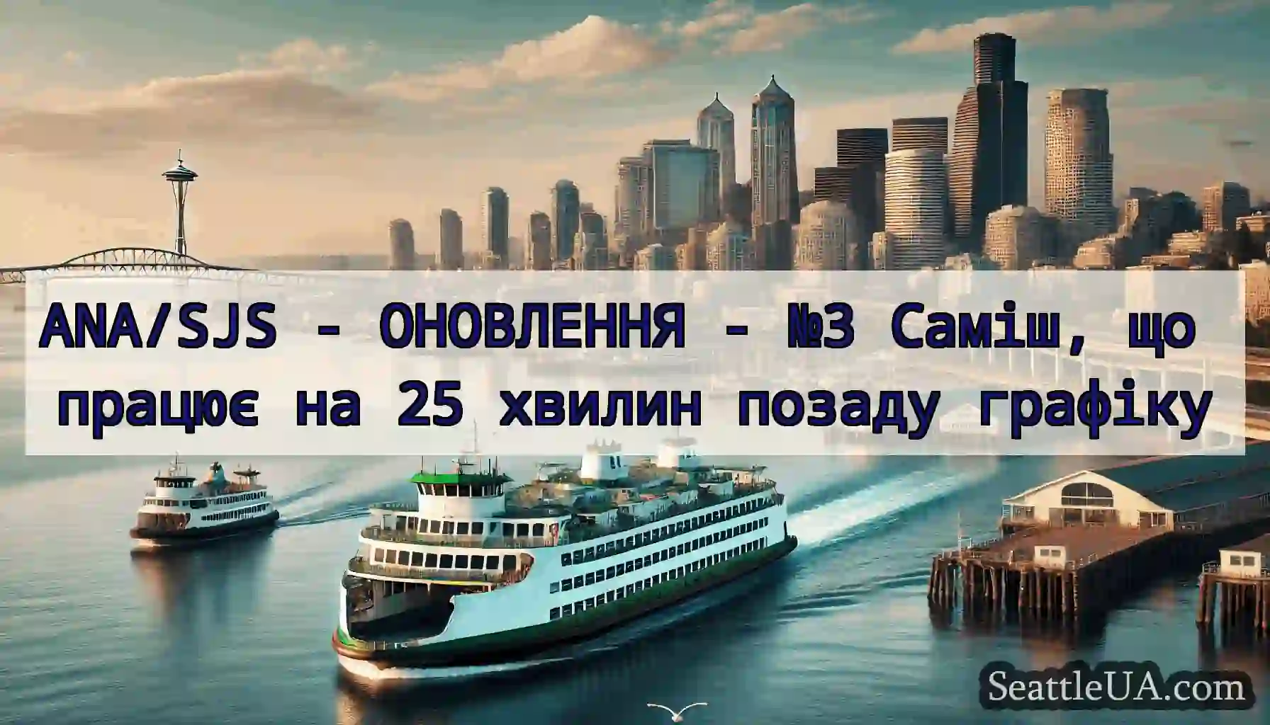 ANA/SJS - ОНОВЛЕННЯ - №3 Саміш, що працює на 25
