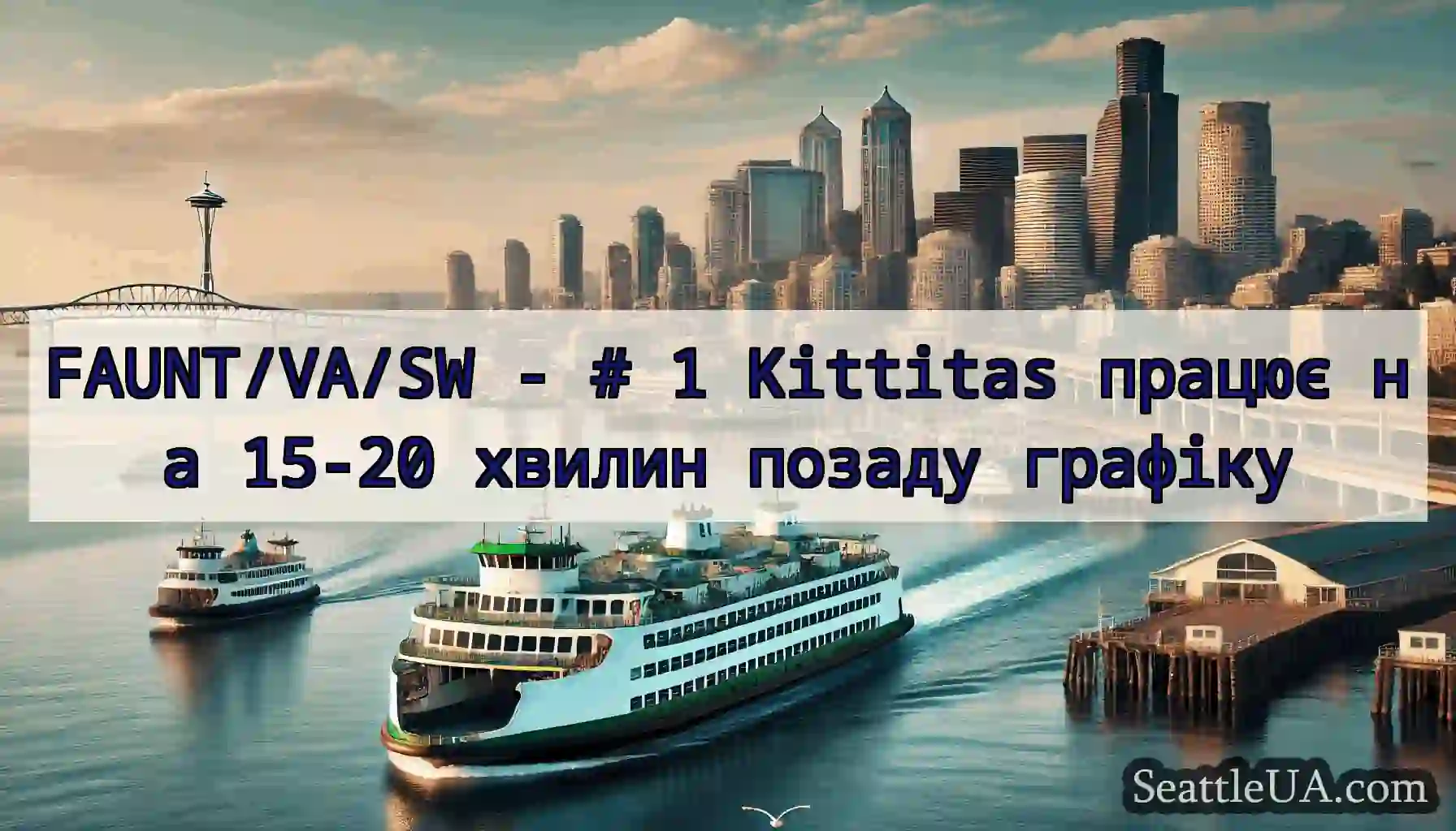 FAUNT/VA/SW - # 1 Kittitas працює на 15-20 хвилин