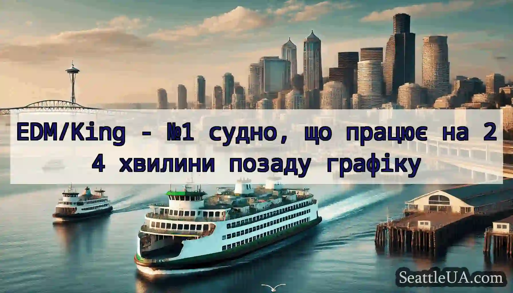 EDM/King - №1 судно, що працює на 24 хвилини