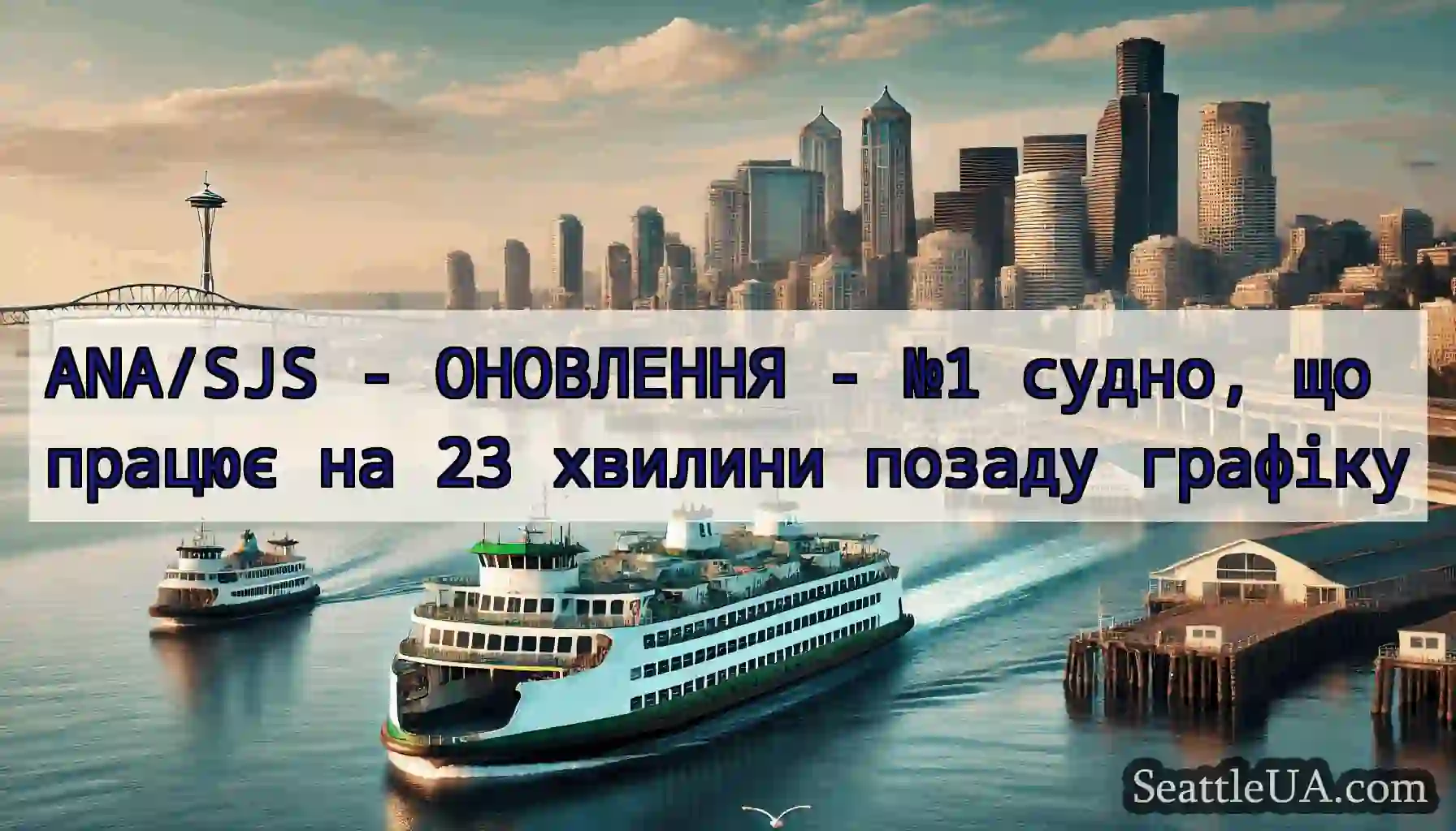 ANA/SJS - ОНОВЛЕННЯ - №1 судно, що працює на 23