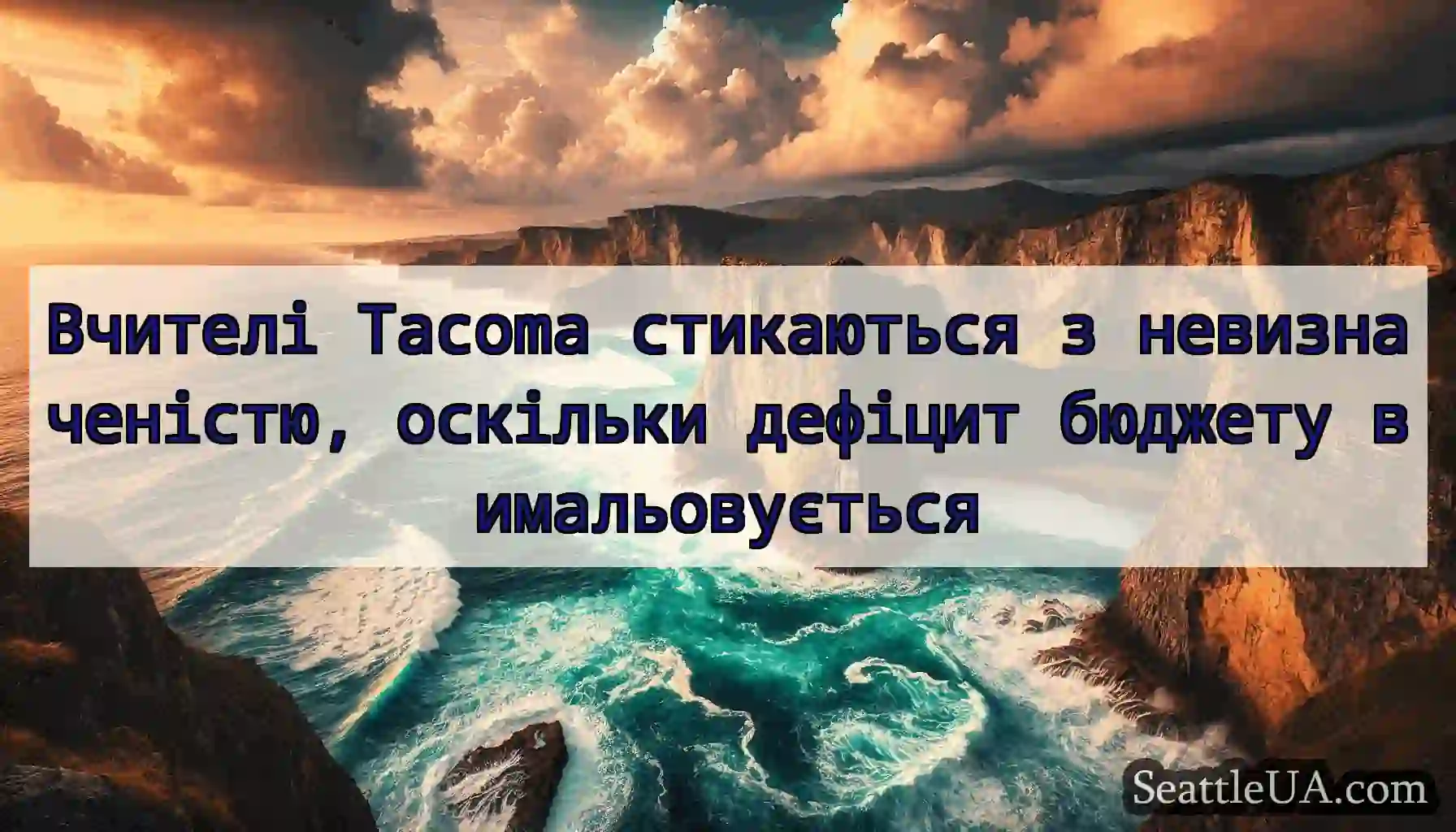 Вчителі Tacoma стикаються з невизначеністю,