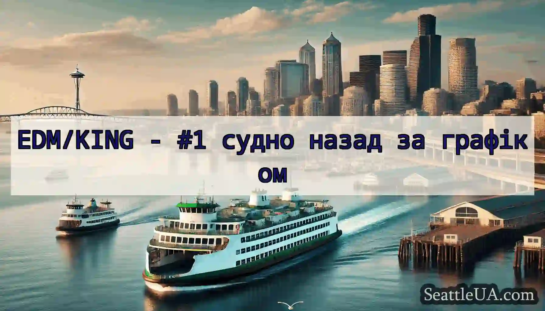 EDM/KING - #1 судно назад за графіком