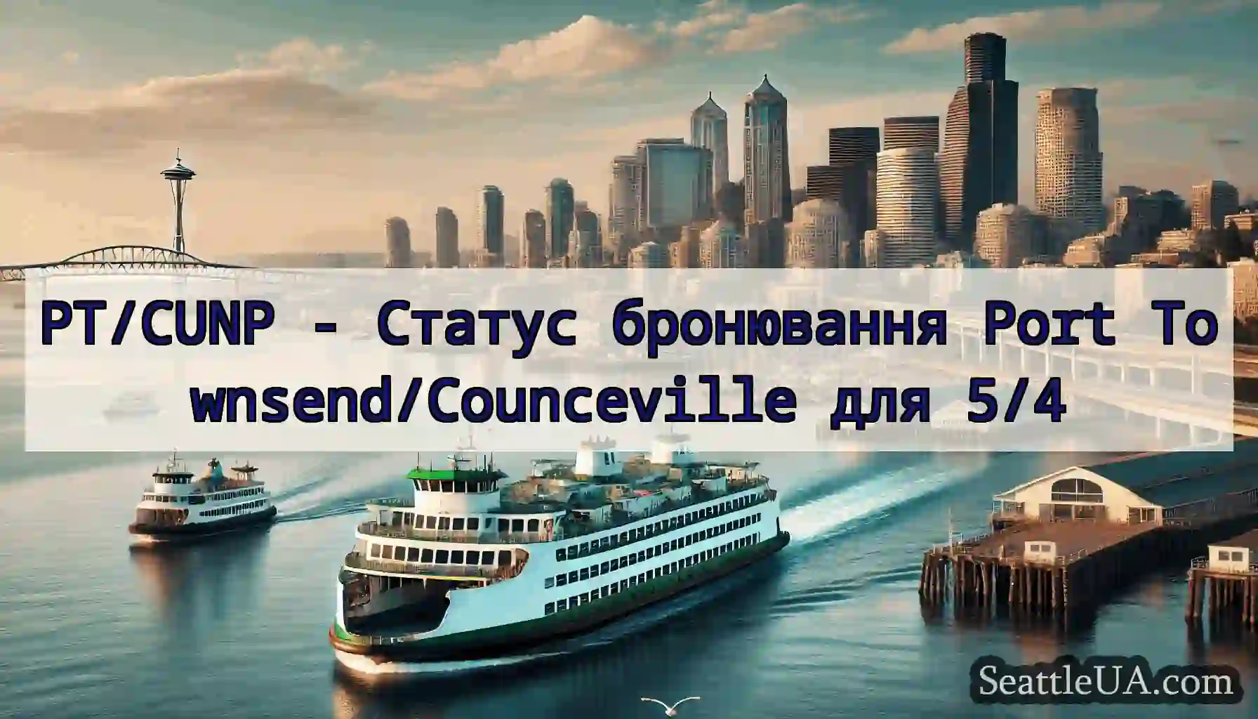 PT/CUNP - Статус бронювання Port