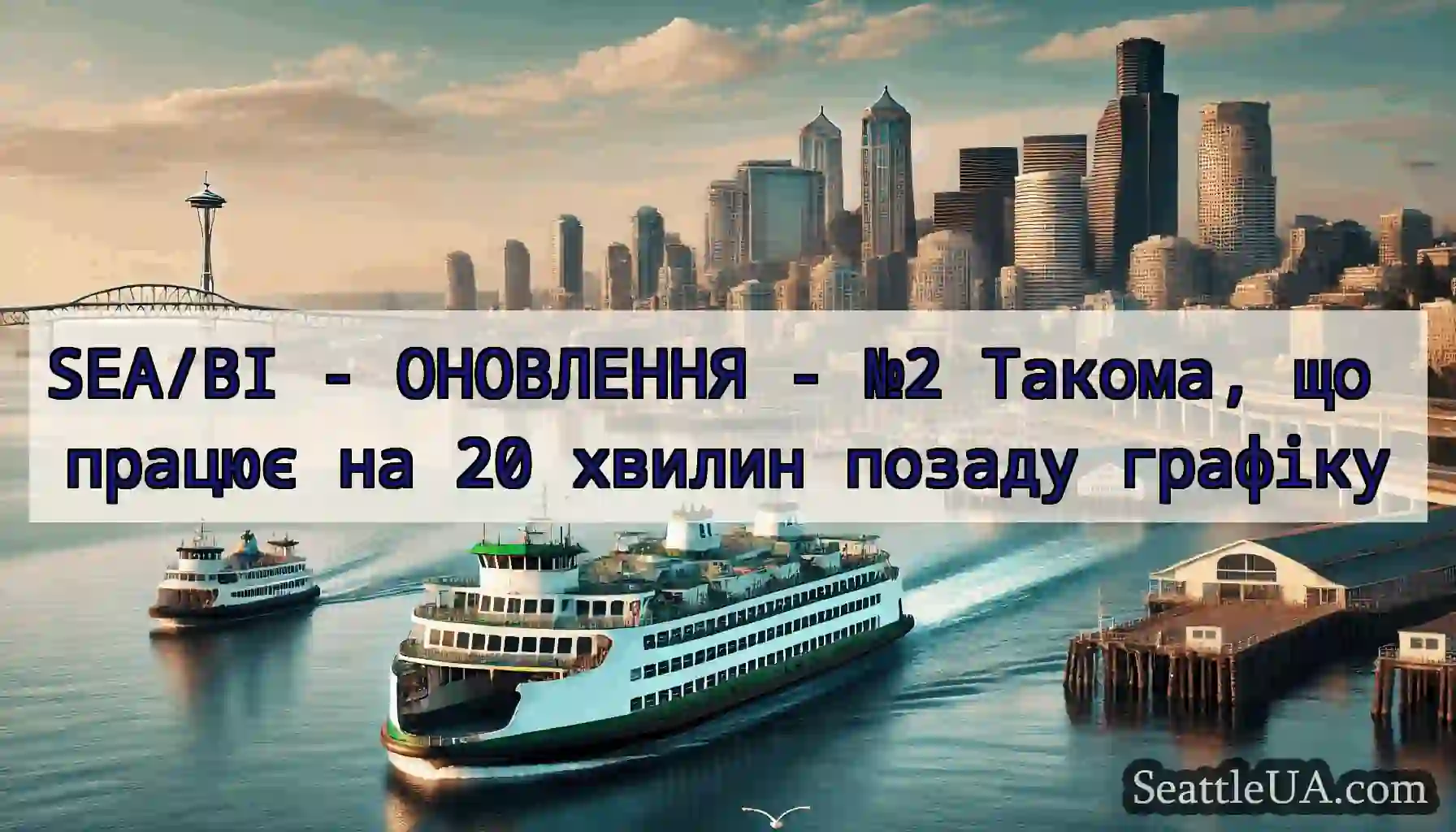 SEA/BI - ОНОВЛЕННЯ - №2 Такома, що працює на 20
