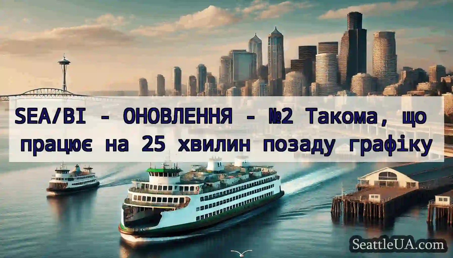SEA/BI - ОНОВЛЕННЯ - №2 Такома, що працює на 25