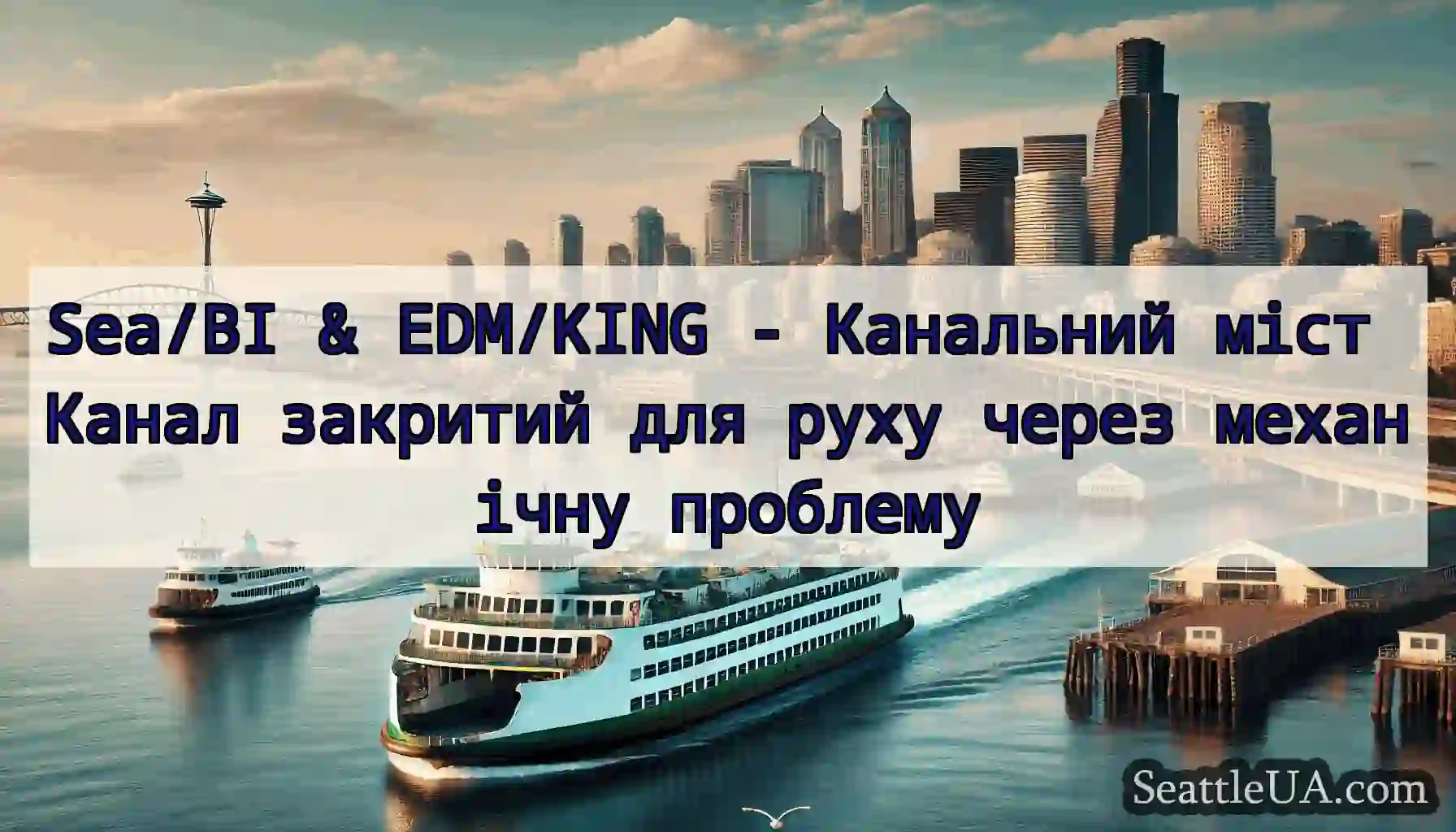 Sea/BI & EDM/KING - Канальний міст Канал закритий