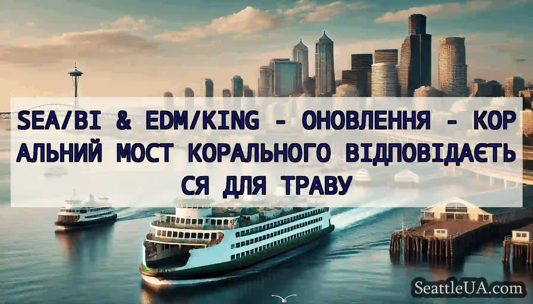 SEA/BI & EDM/KING - ОНОВЛЕННЯ - КОРАЛЬНИЙ МОСТ