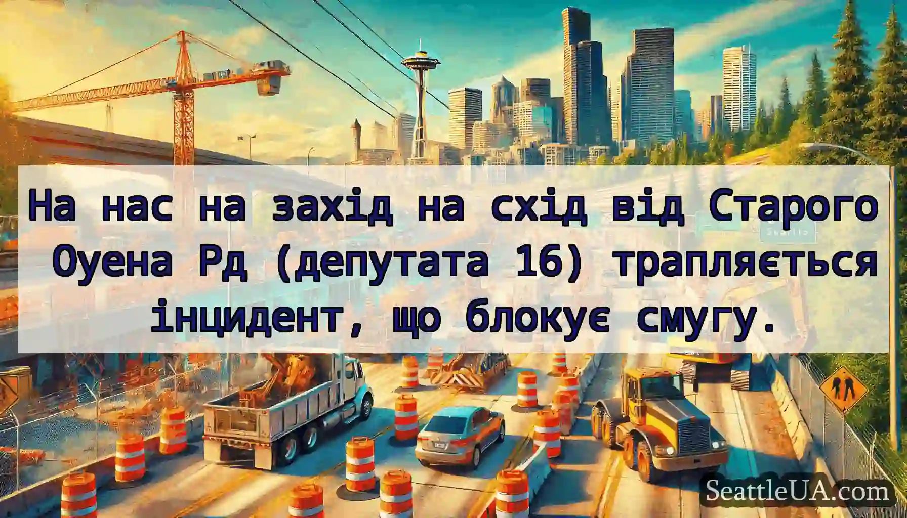 На нас на захід на схід від Старого Оуена Рд