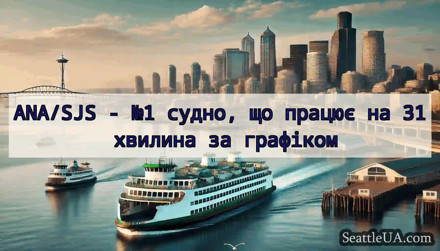 ANA/SJS - №1 судно, що працює на 31 хвилина за