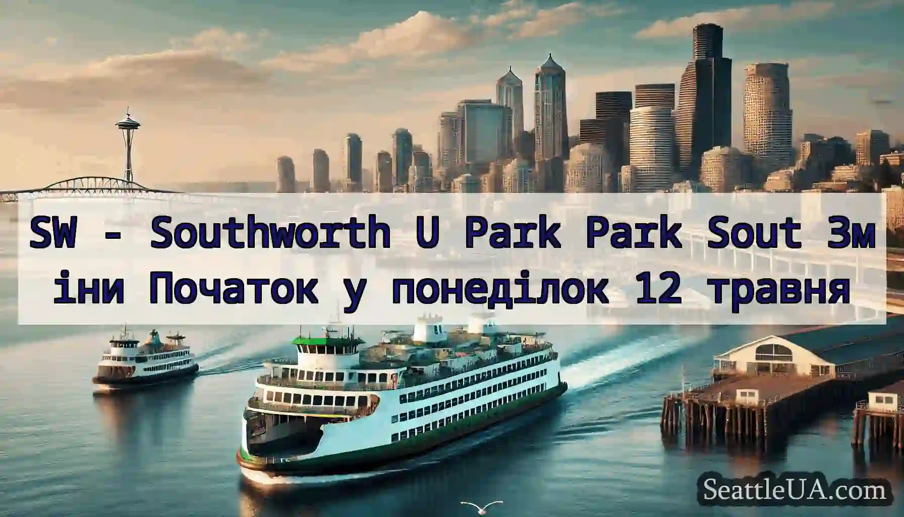 SW - Southworth U Park Park Sout Зміни Початок у