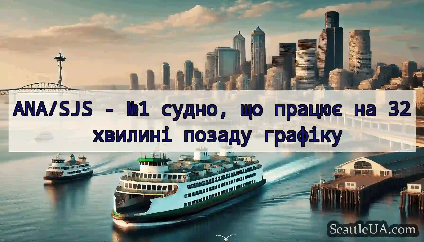ANA/SJS - №1 судно, що працює на 32 хвилині
