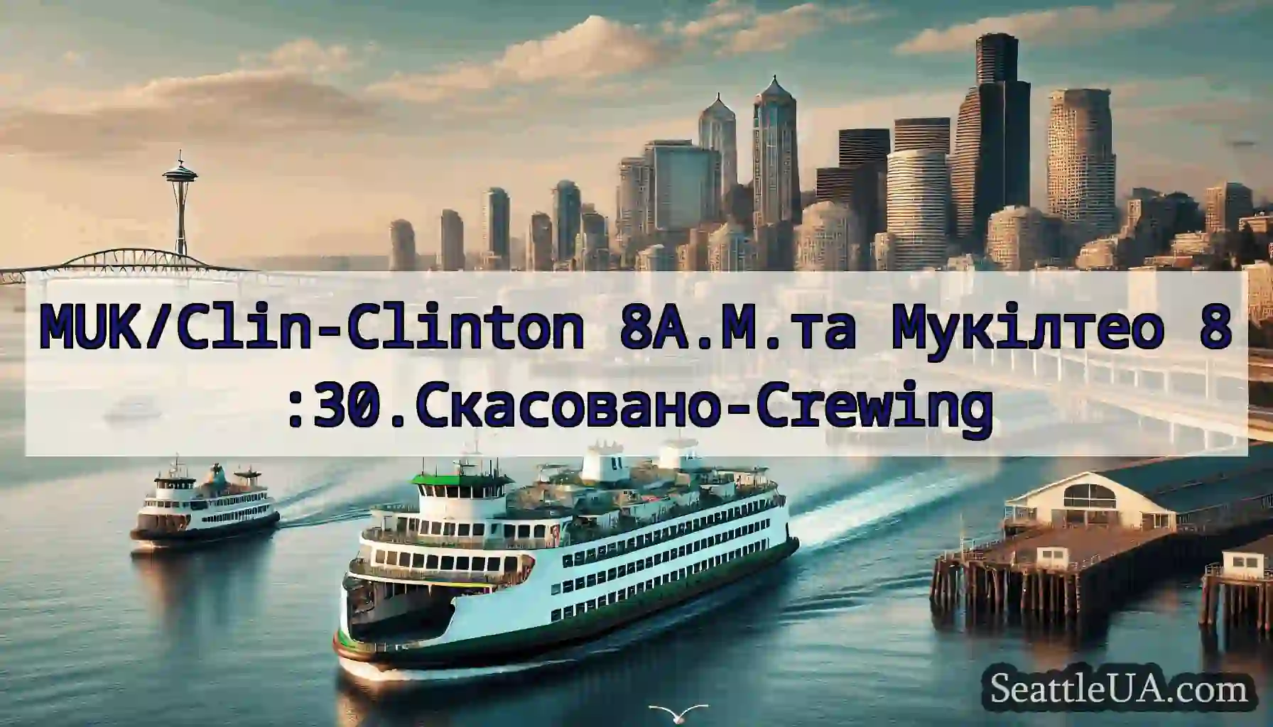 MUK/Clin-Clinton 8A.M.та Мукілтео