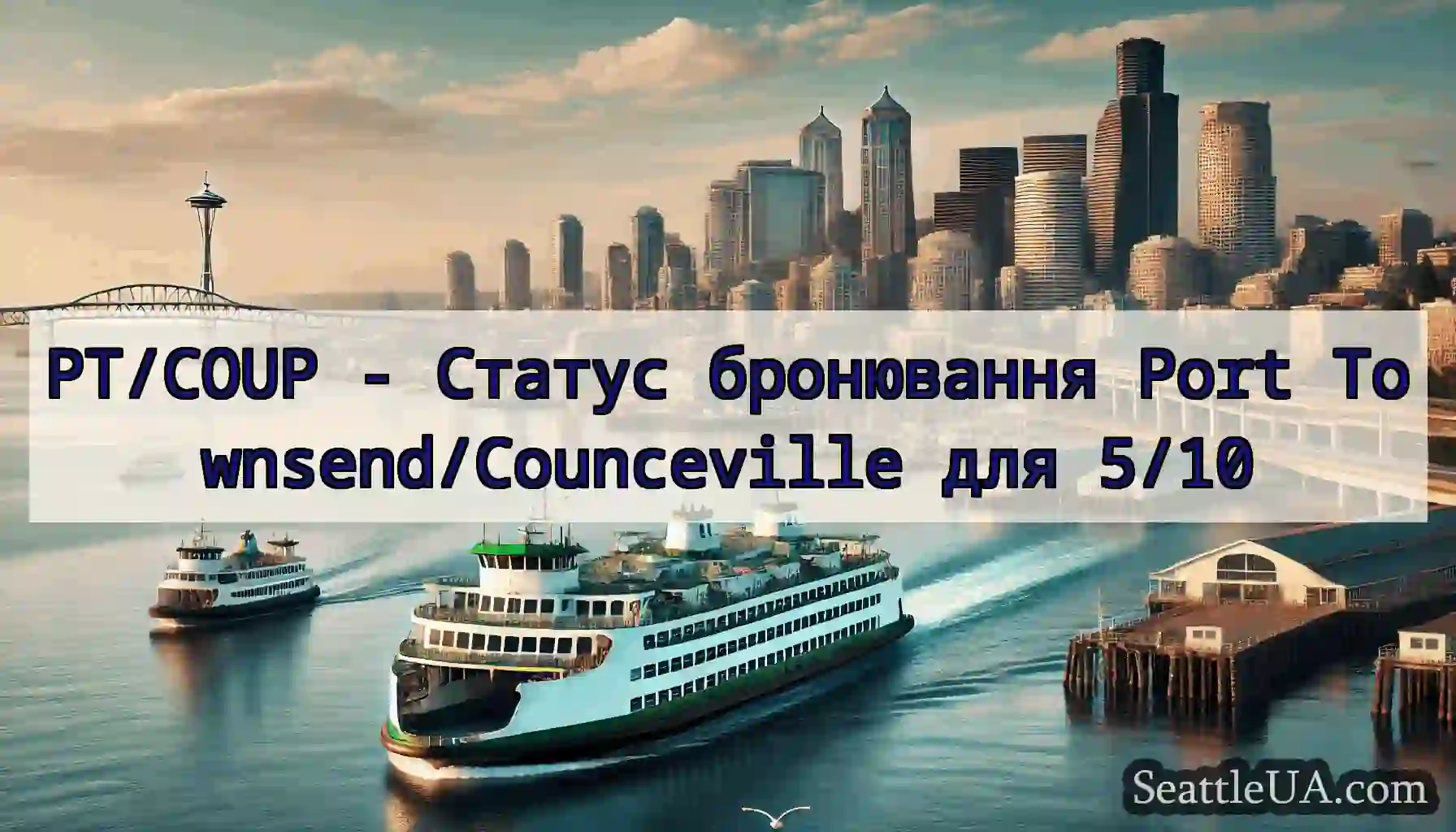 PT/COUP - Статус бронювання Port