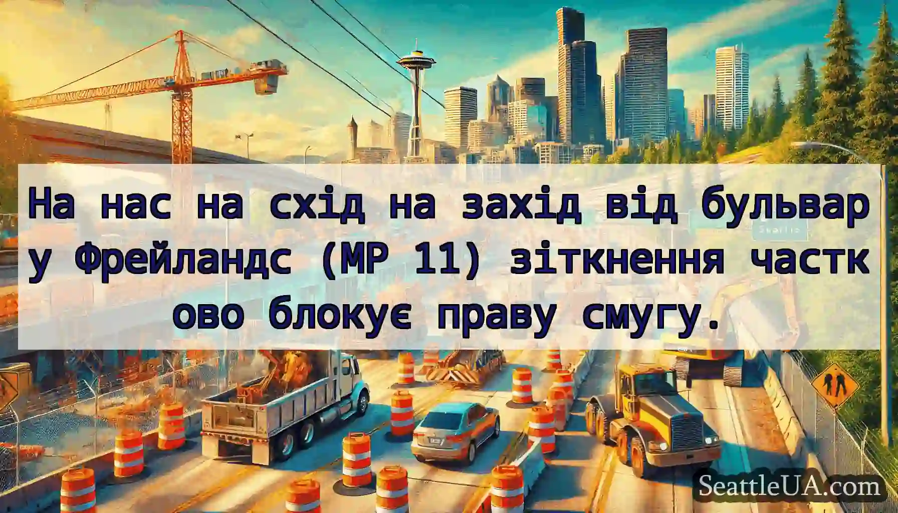 На нас на схід на захід від бульвару Фрейландс